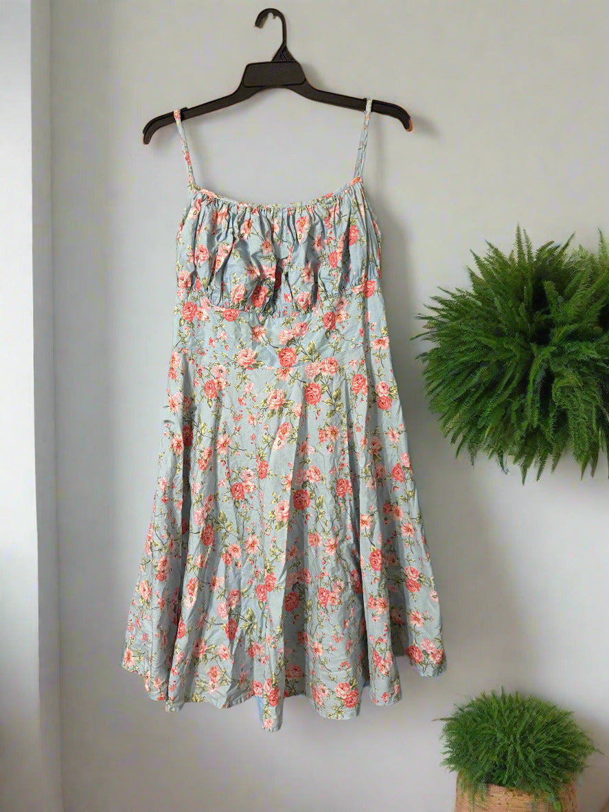 Magnolia Park Plus Size 4X Floral Dress – Romantic Fit & Flare