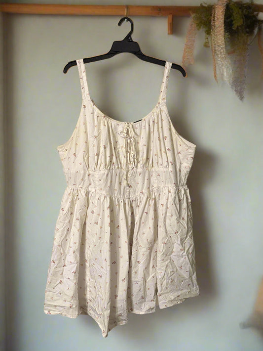 Torrid White Corset Dress – Plus Size Romantic Fit & Flare